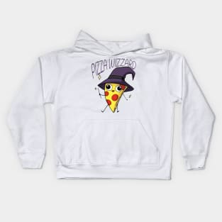 Pizza wizzard Kids Hoodie